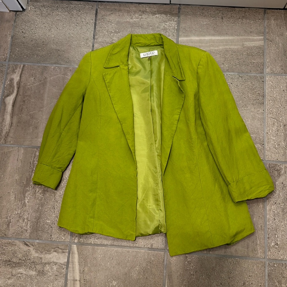 Lime Green Blazer
